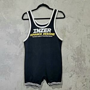 Inzer Advance Designs PowerLifting Singlet Suit (Men's XL) Black
